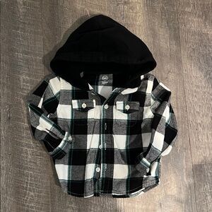Flannel With Hoody